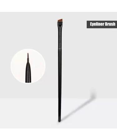 Angled Eyeliner/Eyebrow Makeup Brush Flat With Angled Tip Perfect For Lining/Shaping Eyes And Brows Winged Liners Professional Eyebrow Brush Flat & Fine Angled Eyeliner Brush Slanted Angled Brow A102 - Buy Online on GoSupps.com