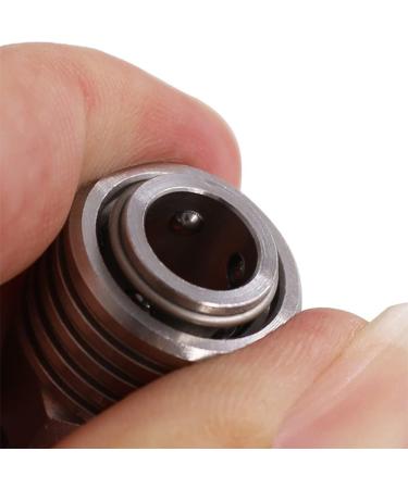 HMKUGO Male Thread to 8MM Female Quick-Disconnect Stainless Steel Adapter w/ O-Ring for PCP Paintball Charging - Buy Online on GoSupps.com