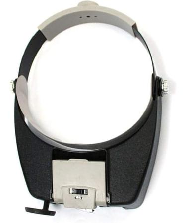 Magnifying LED Lamp Light Headband Jewelry Magnifying Glass Head Loupe Reading Magnifier Headband LED Light Magnifying Glass Lens Visor Good Times - Buy Online on GoSupps.com