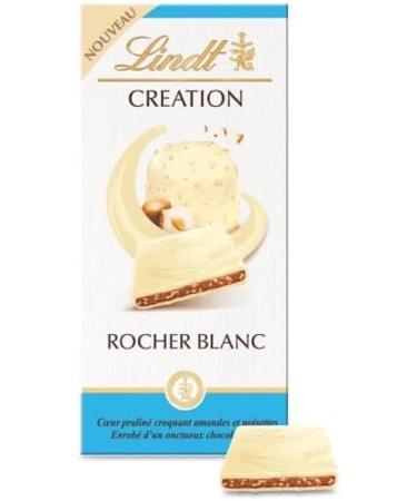 Lindt - CREATION Rocher Blanc Tablet - White Chocolate 150g