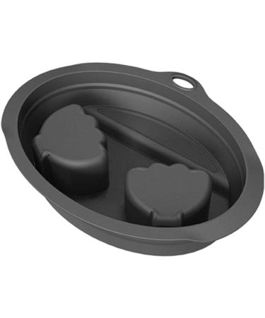 Bol Ongles D poseur Bassin De Manucure Pour Les Mains Bol de Trempage Compact en Silicone pour Maison & Institut Gris - Buy Online on GoSupps.com