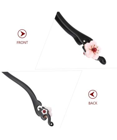 minkissy Womens Hair Clips Wooden Hairpin Head Pieces for Woman Japanese Hair Pin Geisha Hair Chopsticks Hair Clips Stick for Buns Chopsticks for Hair Vintage Hair Stick Hair Fork Glass - Buy Online on GoSupps.com