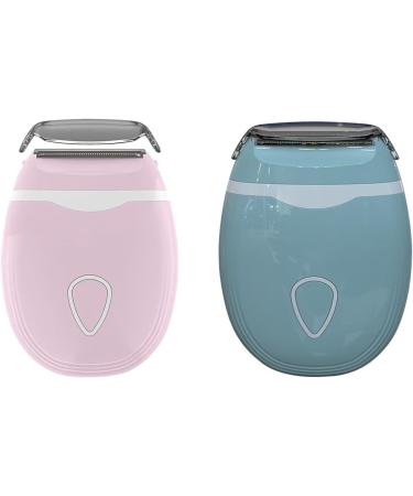 PURFUU Electric Shaver for Women Cordless Electric Cutter for Women Shaver Hair Remover for Legs Face Battery Operated Trimmer Green - Buy Online on GoSupps.com