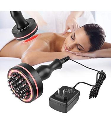 Cellulite Massager Electric Meridian Brush Infrared Micro-Electric Heating Health Scraping Device Slimming Body Brush Gentle Natural Cellulite Massager for Cellulite Remover, Exfoliating Lymphatic