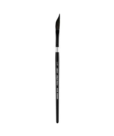 Silver Brush Limited 3012S1/4in Black Velvet Dagger Striper Watercolor Paint Brush, Size 1/4 Inch, Short Handle Size - 1/4