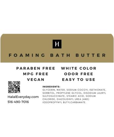 100% Natural Vegan Foaming Bath Butter Base - 2 lb Whipped Bag for Shower Bath Exfoliating Scrubs & Shaving Cream - Bulk Size Halal Fragrance Oil Ready - Buy Online on GoSupps.com