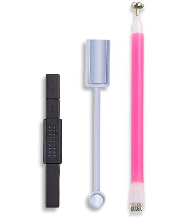 SILPECWEE 3Pcs 3D Cat Eyes Nail Art Magnetic Pen Set Double Head Magnet Stick UV Gel Magic Manicure Tools For DIY&Salon Classic Set