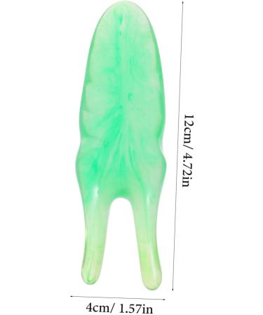 Buy TOVINANNA 1 Multifunctional Massage Tool - Schabe Care Plate Gua Sha Massage Comb - Green 12x4x0.2cm - International Shipping Available - Buy Online on GoSupps.com