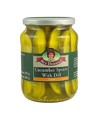 Mrs Elswood Cucumber Spears with Dill 670g