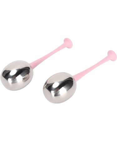 Facial Ice Glove - Ergonomic Stainless Steel Massager for Swelling Reduction (Pink Handle - Buy Online on GoSupps.com