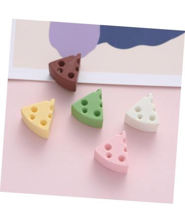 UPKOCH 25pcs decorate Kids Toy Toy cheese fake food Food small cheese phone case accessories resin game props child statue artificial food Simulation Cheese decorations 2.00X1.90X1.90CM 1 - Buy Online on GoSupps.com