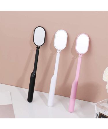 TEOYALL 270 Rotation Large Eyelash Extension Mirror - Adjustable Folding Inspection Mirror for Lash Techs - Black - Buy Online on GoSupps.com