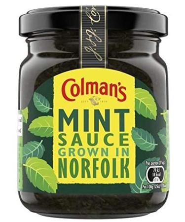 Original Colmans Classic Mint Sauce Imported From The UK England Colmans Of Norwich 5.82 Ounce (Pack of 1)