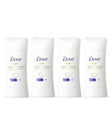 Dove Antiperspirant Deodorant with 48 Hour Protection Original Clean Deodorant for Women 2.6 Ounce (Pack of 4) White