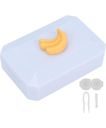 Buy GfRGFH Contact Lens Box Holder - Water Storage Container with Mirror & Tweezers (Blue/Banana) | Perfect for Home & Gifts - Buy Online on GoSupps.com
