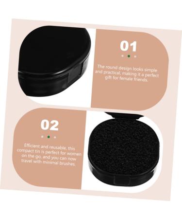 FRCOLOR 12 Pcs Makeup Brush Cleaning Box | Efficient Makeup Brush Cleaner Case & Sponge | Ideal for Easy Cleaning & Storage - Buy Online on GoSupps.com