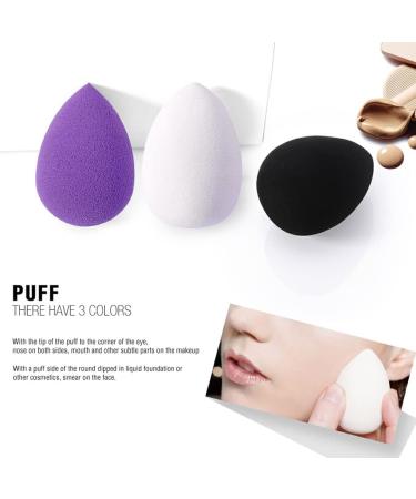 dijiusidy Face Beauty Make Up Sponge Foundation Cosmetic Puff Washable Recycling Powder Cosmetics Accessories for Professional White - Buy Online on GoSupps.com