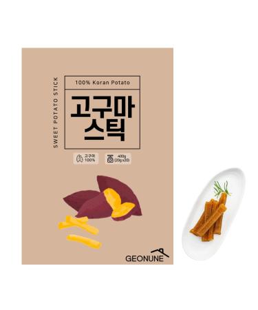 Korean Sweet Potato Stick Healthy Snack for Kids & Adults 100% Natural No added anything 20 Pack (20g x 20)