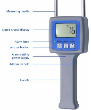 Frefgikty Professional Sawdust Powder Hay Bale Peat Moisture Meter Hygrometer Tk100W - Accurate Soil & Hay Moisture Testing for Agriculture - Buy Online on GoSupps.com