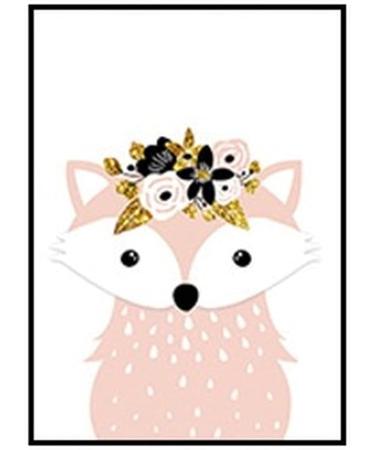 Lulupila Forest Animals Decorative Poster Set for Children's Room - Set of 6 V25 - Buy Online on GoSupps.com