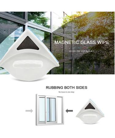 Magnetic Glass Wipe Brush Household Double Sided Home Window Wiper Glass Cleaner For Washing Windows Glass Cleaning Brushes 20 To30 Mm Glass - Buy Online on GoSupps.com