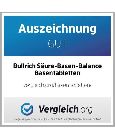 Bullrich Acid-Base Balance Tablets 450 pcs | Vegan with Zinc & 24 pH Test Strips | Optimize Your pH Balance - Buy Online on GoSupps.com