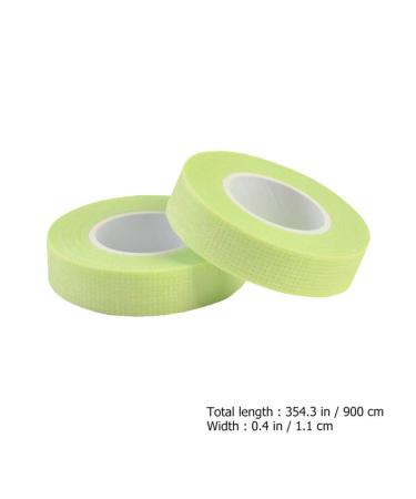 Beaupretty 10 Rolls Eyelash Tape - Breathable Micropore Tape for Eyelash Extensions | Non-Woven Adhesive - Green Color for Beauty Salons | International Shipping Available - Buy Online on GoSupps.com