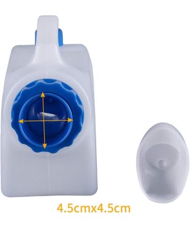 Male Urinal Bottle Ms Urinal Home Care Urine Collection Containers Emergency Urinal Unisex 2000ml(1000ML) - Buy Online on GoSupps.com