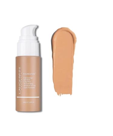 30ml Liquid Foundation Soft Matte Concealer 13 Colors Primer Base Professional Face Make Up Foundation Contour Palette (Color : 10)