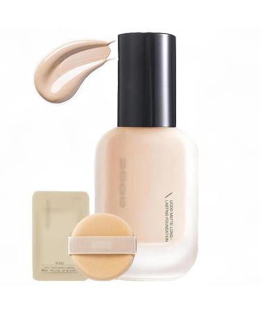 oihgerg UO-DO Moisturizing Light & Matte Long Lasting Foundation - Hydrating Waterproof Light Long-Lasting for All Skin Types (W03 Warm Skin Oil Control)