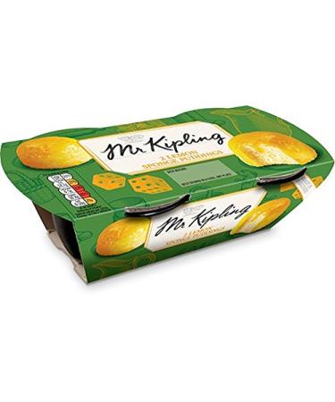 Mr. Kipling Lemon Sponge Pudding - 2 Per Package - Buy Online on GoSupps.com