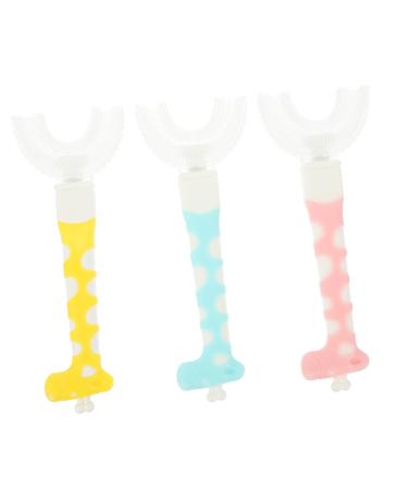 Beavorty 9 STK children's toothbrush toothbrushes for children baby blue toothbrush children and toothbrushes bathroom manual children's and toothbrushes mouth cleaning tools for children soft fur