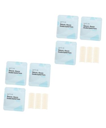 Beaupretty 6 Sets Double Eyelid Sticker Eye Lift Tape Instant Eye Lift Strips Double Sided Eyelid Tape Sticky Eyelid Tape Invisible Tape Eye Makeup Tool Fiber Supplies Beautiful Eyes