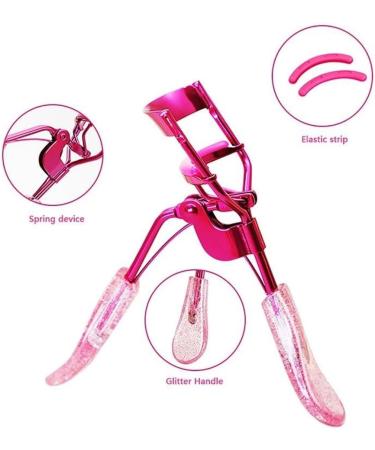 Durable Carbon Steel Silicone Eyelash Curler - Best Curling Eyelash Clip Beauty Tool (Color C15) | Shop Internationally - Buy Online on GoSupps.com