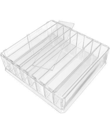 Jojomis 2X Acrylic 8 Slots Eyeshadow Blush Compact Powder Organizer Display Stand - Buy Online on GoSupps.com