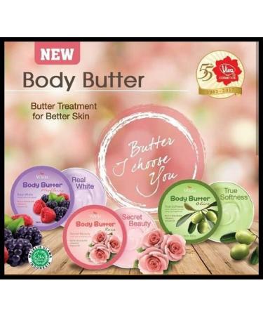 Viva Body Butter 200g - Nourishing Rose Scented Moisturizer for Soft Skin | International Shipping Available - Buy Online on GoSupps.com