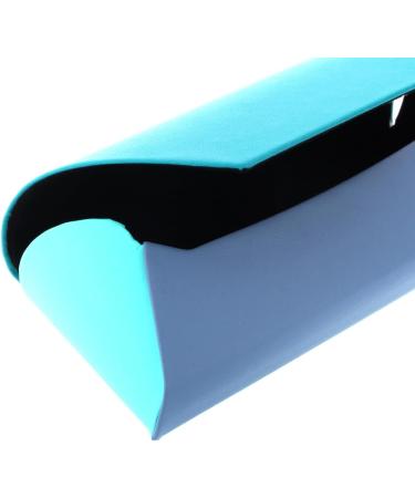 Paule & Knopf Colorful Imitation Leather Glasses Case - Magnetic Closure Turquoise & Gray Options | International Shipping - Buy Online on GoSupps.com