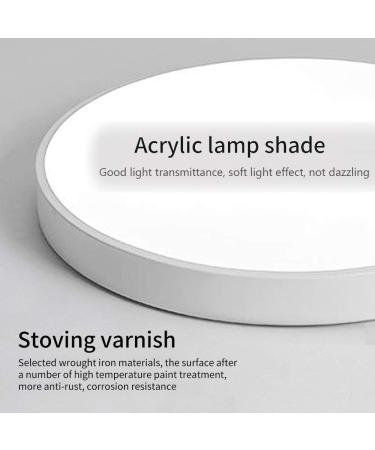Nats 36W LED Ceiling Lamp - Warm White 3000K Ultra-Slim Modern Lighting for Living Room Bedroom Kitchen & Office - 400x40mm 2880lm - International Shipping Available - Buy Online on GoSupps.com