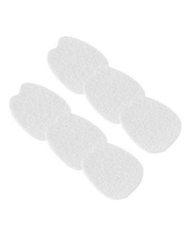 PLAFOPE 6 Sheets Tongue Sticker Wear-Resistant Corn Cushions Wear-Resistant Corn Removers Portable Cushions Household Corn Removers Wear-Resistant Cushions Accessory