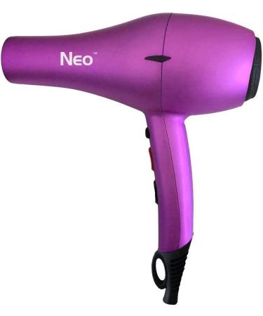 The Neo Choice Ionic Pro 1600w Hair Blow Dryer With 3 Heat & 2 speed settings (Deep Purple) - Buy Online on GoSupps.com