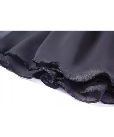 Wanlvhu Sheer Chiffon Ballet Wrap Skirt for Girls Women - Black, Small - Buy Online on GoSupps.com