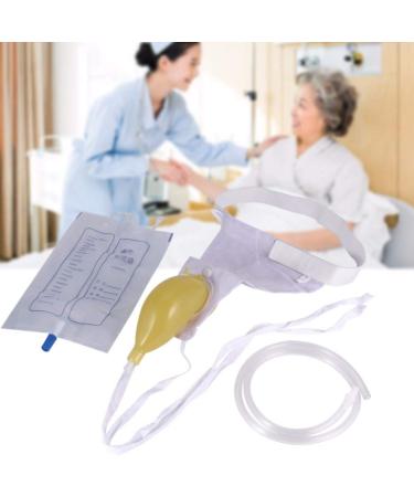 Reusable Urine Bag Urinal Pee Holder Collector for Male Female for Urinary Incontinence Bedridden Patients Urination Catheter Bag 22.6.24 (Color : Male)