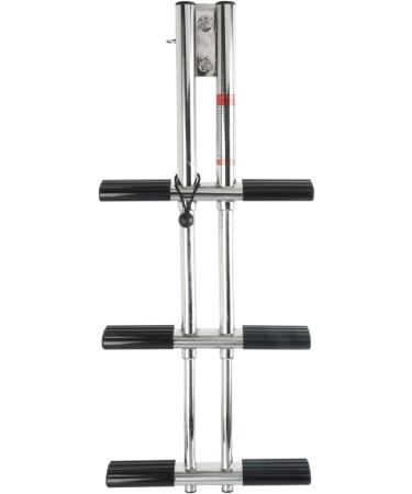 DasMarine Heavy Duty 3 Step Boat Marine Ladder | 316 Stainless Steel | Telescoping Tube | Transom Mounting Extension | Sport/Diver Access - Buy Online on GoSupps.com