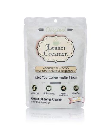 Leaner Creamer Coconut Oil Coffee Creamer Original 9.87 oz (280 g)