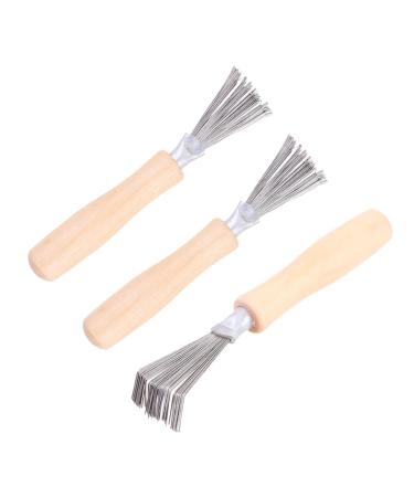 Hemobllo Lot De 3 R teaux Nettoyeurs Pour Peignes Et Brosses Cheveux Outil L ger Et Ergonomique Pour limination Des Poils Usage Maison Et Salon De Coiffure Accessoire Pratique De Nettoyage