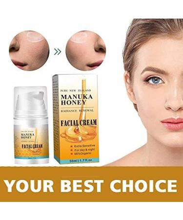 Honey Cream Face & Eye Cr me for Dark Circles and Puffiness Face Moisturizer and Body Lotion w/Hydrating Honey Beeswax for Extremely Dry Skin For Dry and Itchy Skin Rosacea & Eczema Prone Skin50ml - Buy Online on GoSupps.com