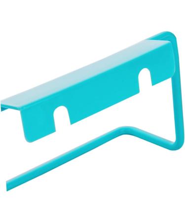 Hohopeti Wall Towel Rack Towel Bar Towel Hanger Towel Racks Clothes Hanger Sundries Hanging Multipurpose Medium Blue - Buy Online on GoSupps.com