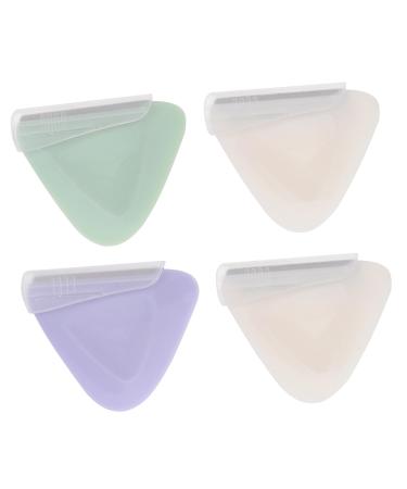 4 Pi ces tondeuse sourcils portable rasoir Coupe-sourcils flexible hair removal razoir dermaplanage Ciseaux coupe- pratique outil de e des pour femmes abdos Healeved