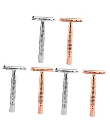 Frcolor 6 Stk Razor Men Razor Razor Metal Razing For Women Reusable Razor.
