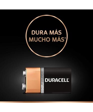 Buy DURACELL 9V Alkaline Batteries - Long Lasting 6 Count Pack | International Shipping Available - Buy Online on GoSupps.com